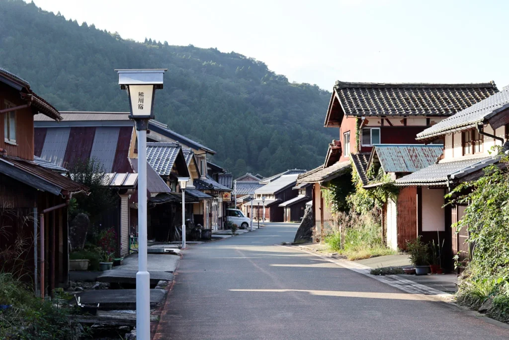 Kumagawa-juku, an almost empty picturesque post-town. A dream for those seeking a relaxing vacation in Fukui.
