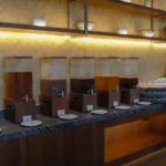 Drink station with a lot of options at Centara Geand Mirage Pattaya breakfast buffet.