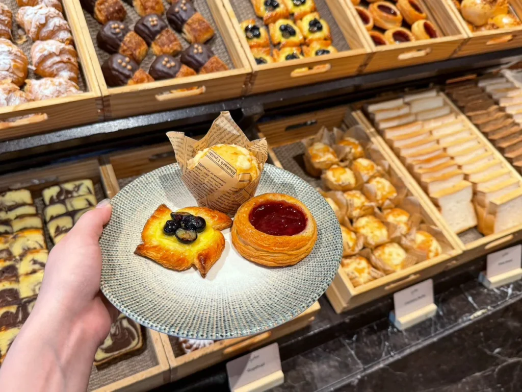 Vibrancy and Variety is what best describe this pastry station at Okura Prestige Bangkok, Up & Above restaurant breakfast.
