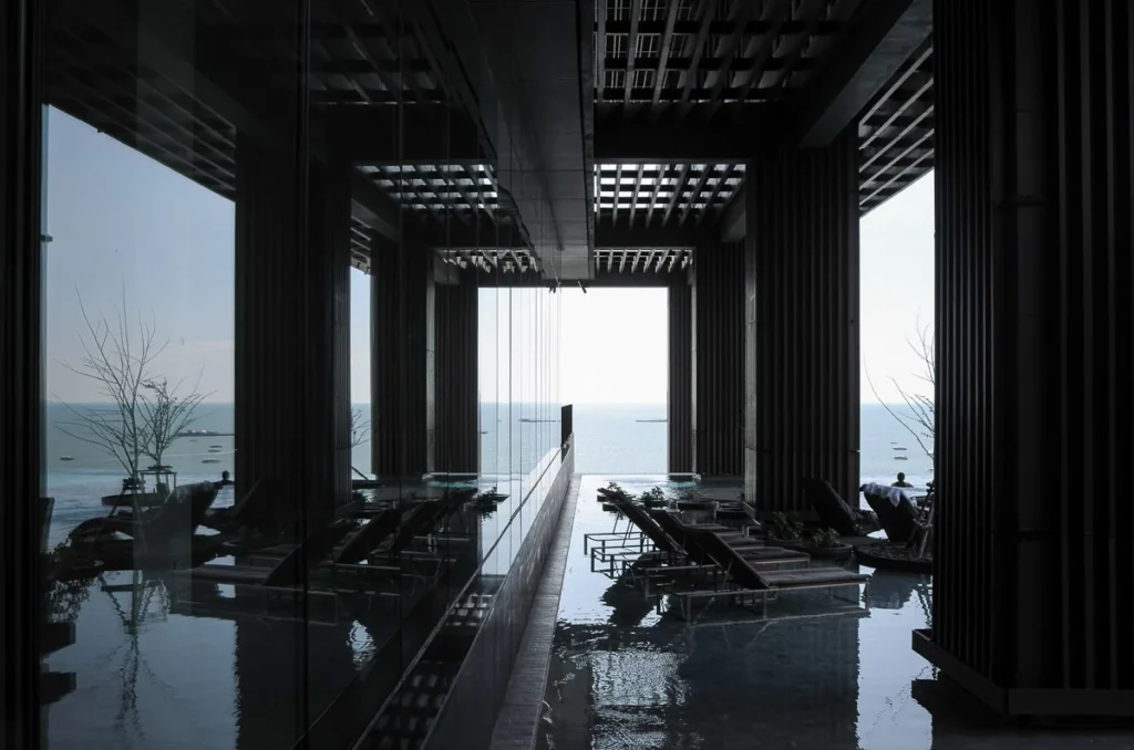 Pool facility at Hilton Pattaya.