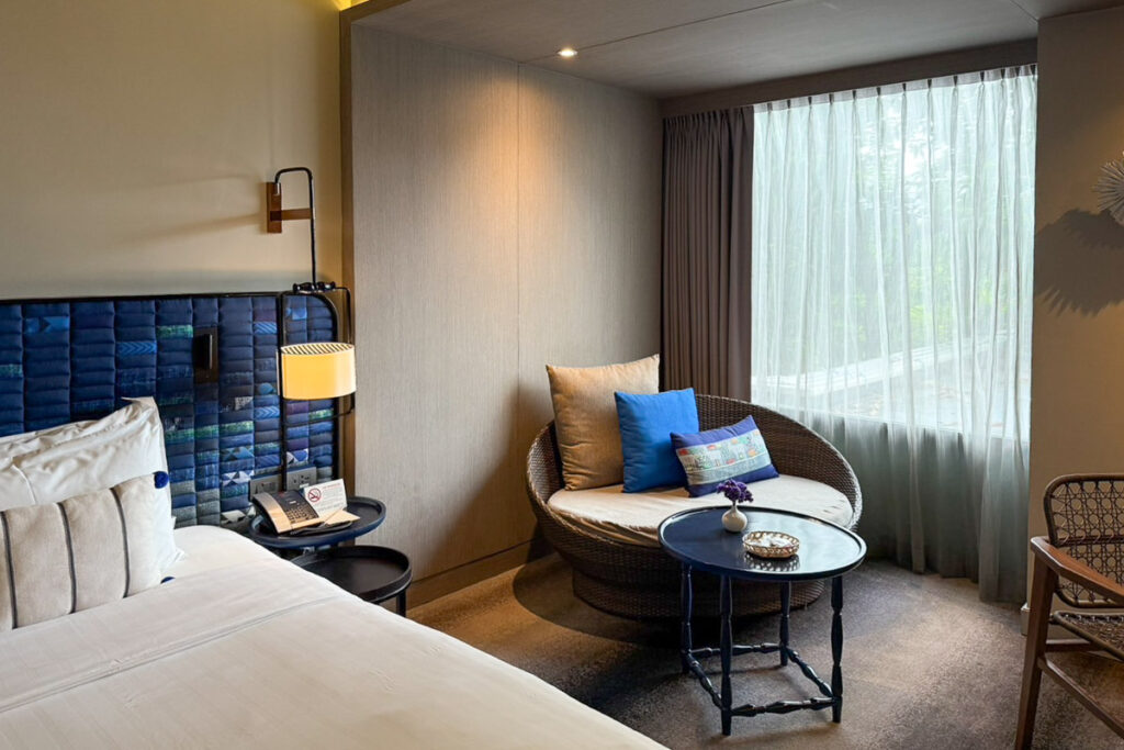 A luxurious elegance in a modern mix with historical design language, U Nimman Chiang Mai.